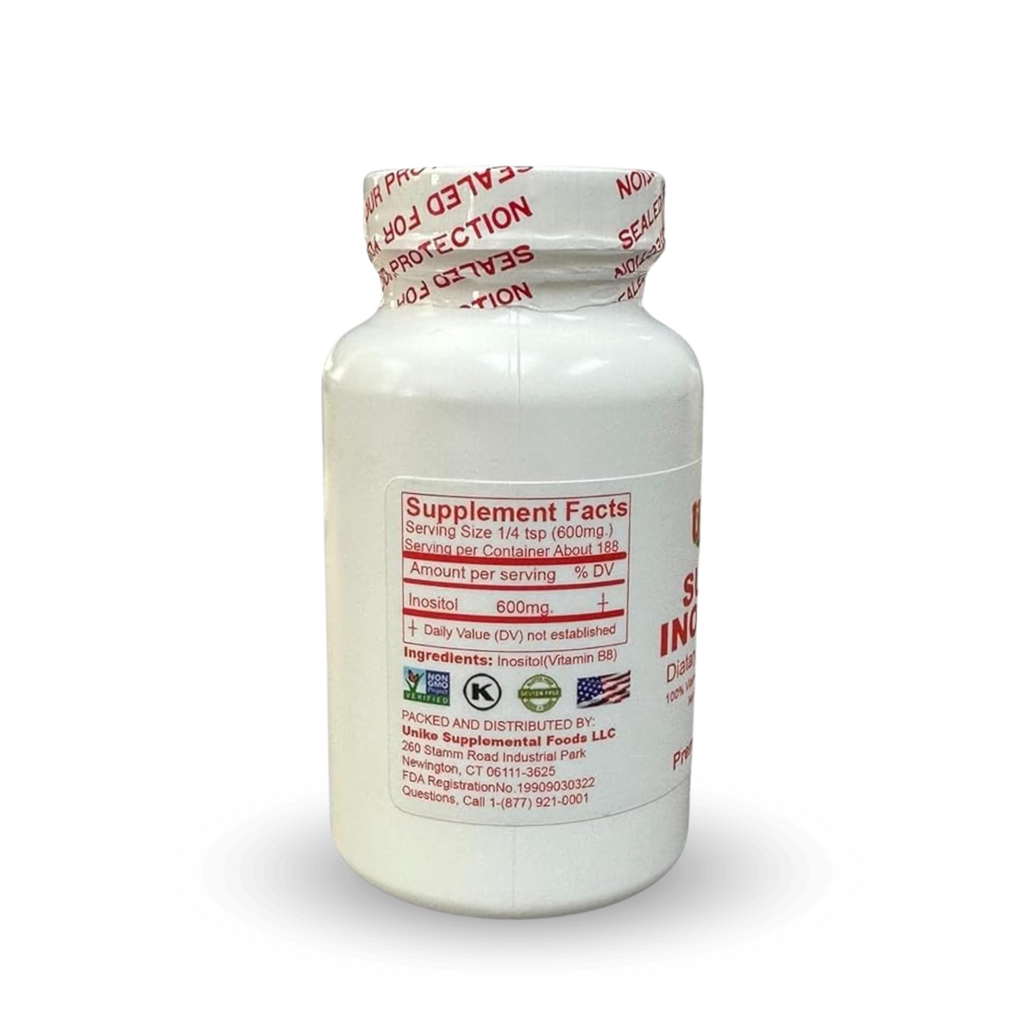 Myo-Inositol Powder 4oz - Inositol (Vitamin B8) Supplement