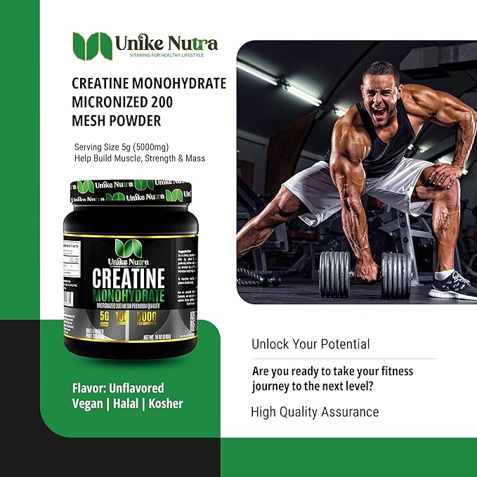 Creatine Monohydrate Powder - Micronized
