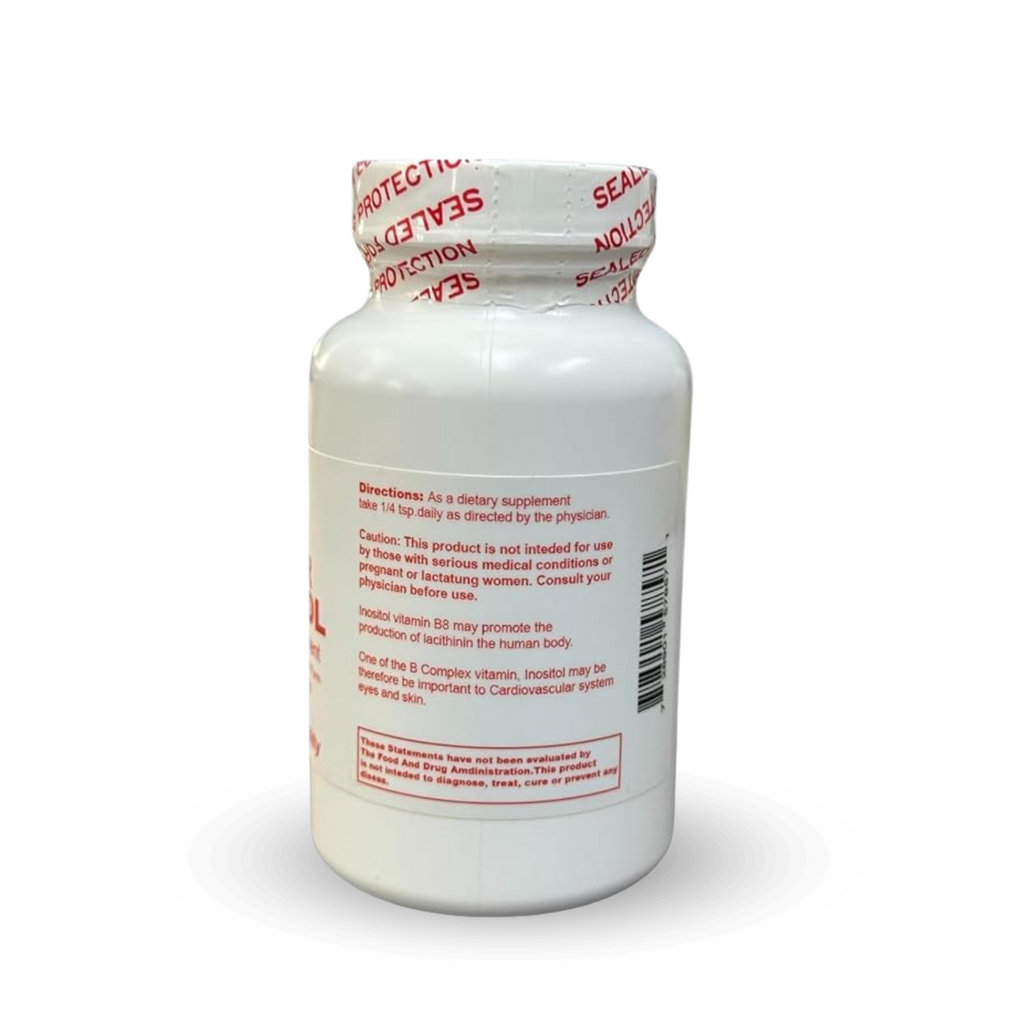 Super Inositol Dietary Supplement, Inositol (Vitamin B8) Powder, Vegan 4 Oz (Pack of 6)- Unike Nutra