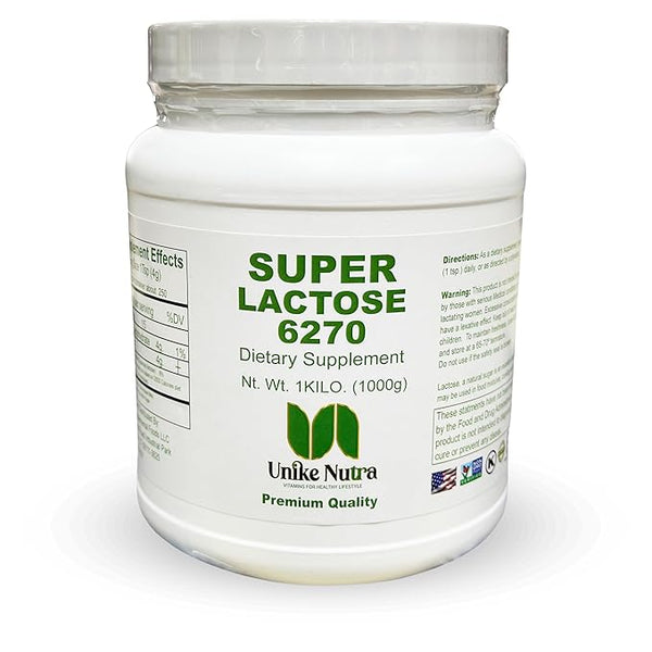 Unike Nutra Super Lactose Powder |Healthy Sweeteners for Cooking & Baking, Sugar Powder Filler | 1 KG Pack of 1