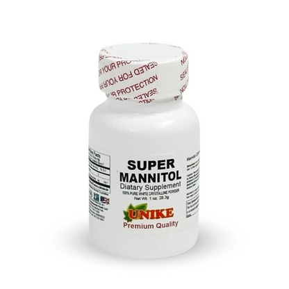 Super Mannitol powder, Natural Sugar Substitute, Dietary Supplement (1.00 Ounce (Pack of 6))- Unike Nutra Original