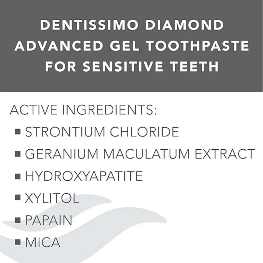 Dentissimo Diamond Advanced Gel Toothpaste