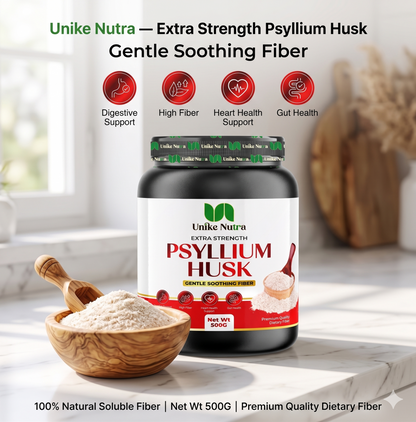 Psyllium Husk Powder – Soluble Fiber for Digestive Support