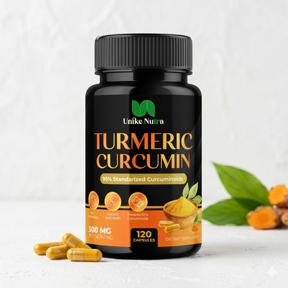 Turmeric Curcumin Capsules – Herbal Joint & Antioxidant Support