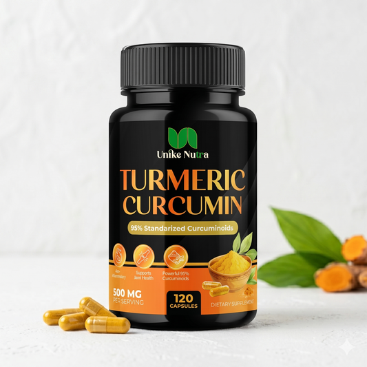 Turmeric Curcumin Capsules – Herbal Joint & Antioxidant Support